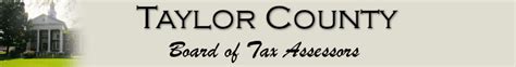 Taylor county ga tax assessor. Things To Know About Taylor county ga tax assessor. 